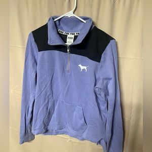 PINK light purple quarter zip